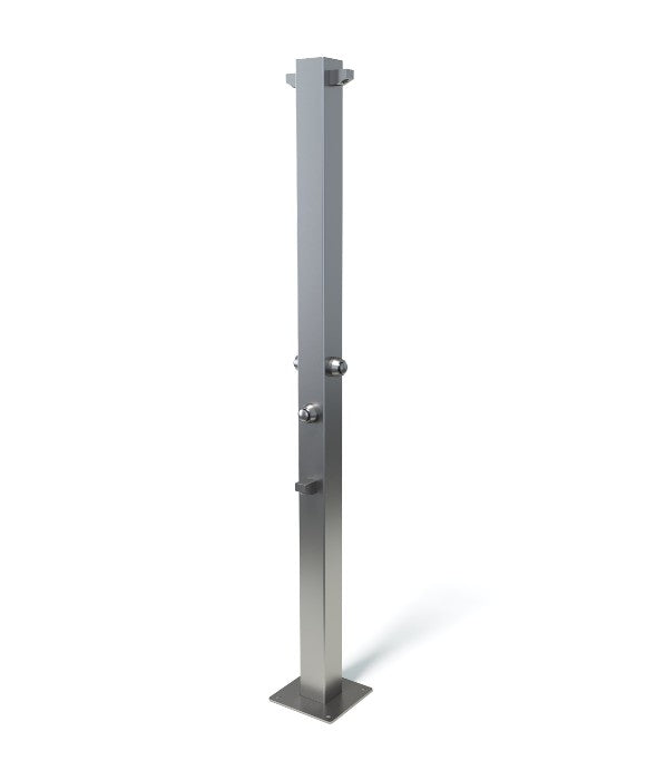 Rainware Outdoor Shower - Beach Duet 5025 - Double Shower & Footwash - Time Flow Rainware Outdoor Shower - Beach Duet 5025 - Double Shower & Footwash - Time Flow